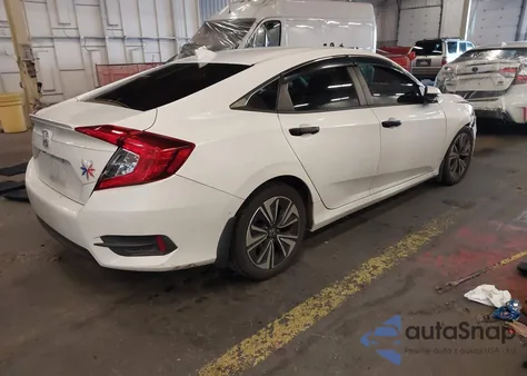 2018 Honda Civic Ex-L from USA, damaged, VIN JHMFC1F72JX028885